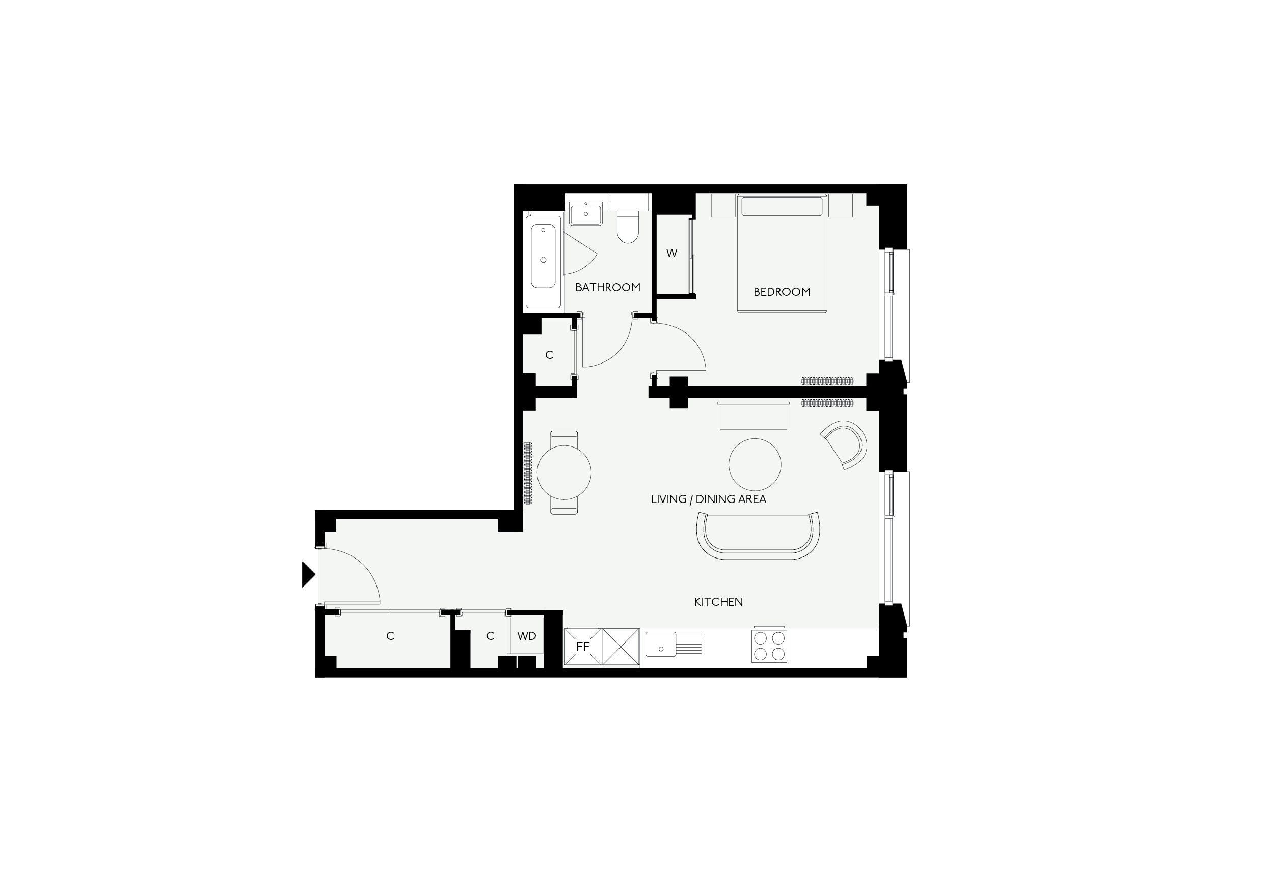 Apartment Floor Plan