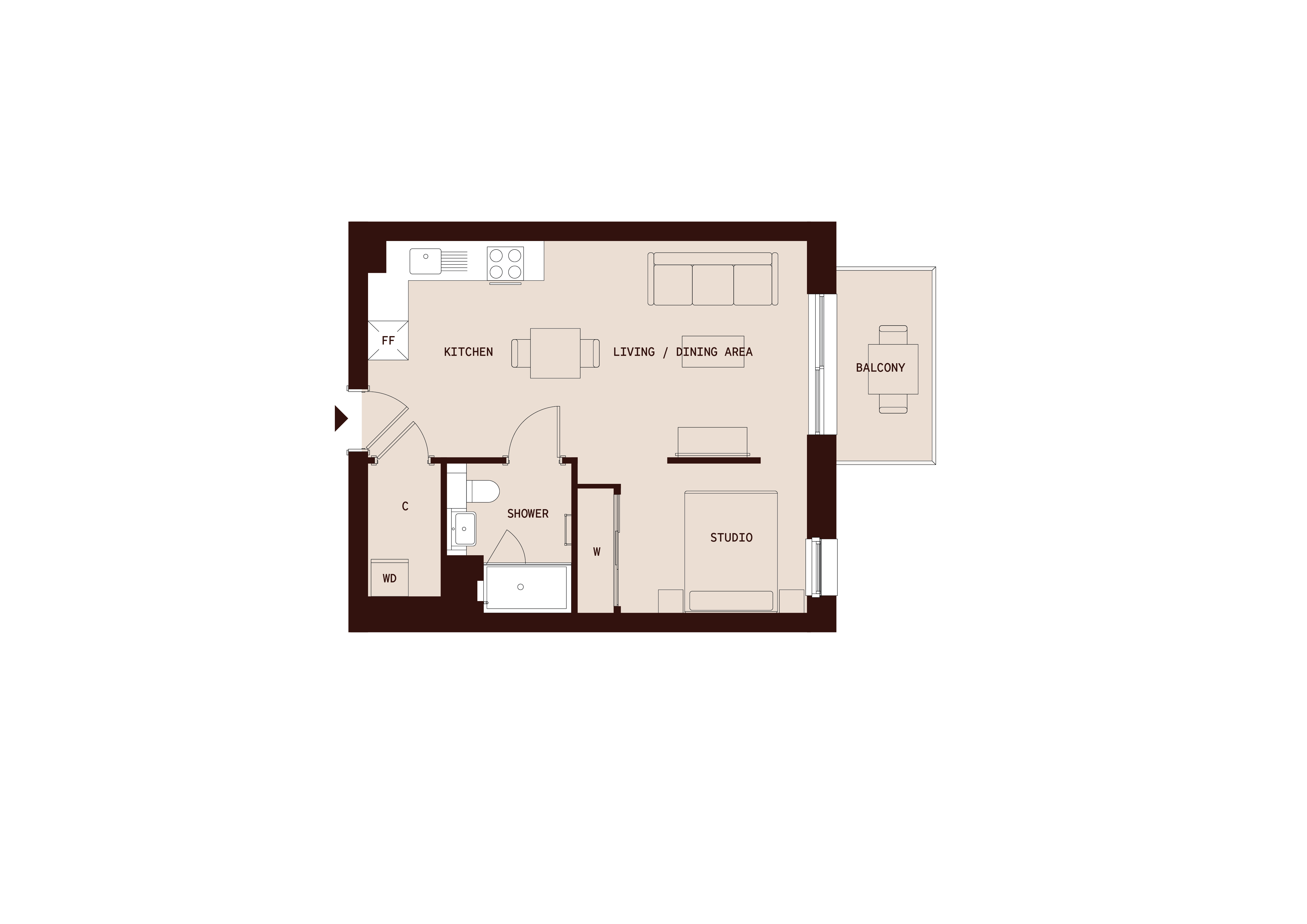 Apartment Floor Plan