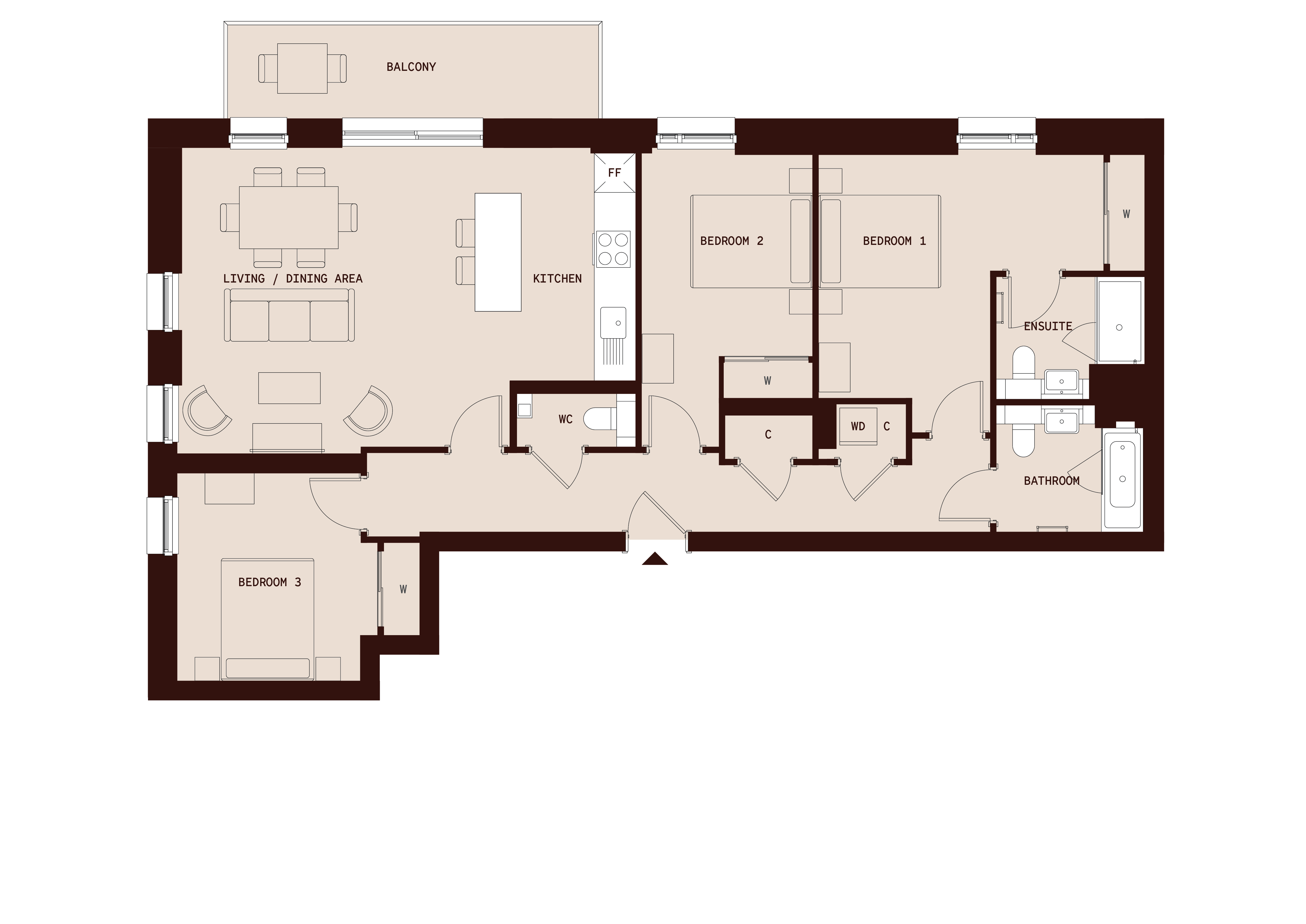 Apartment Floor Plan