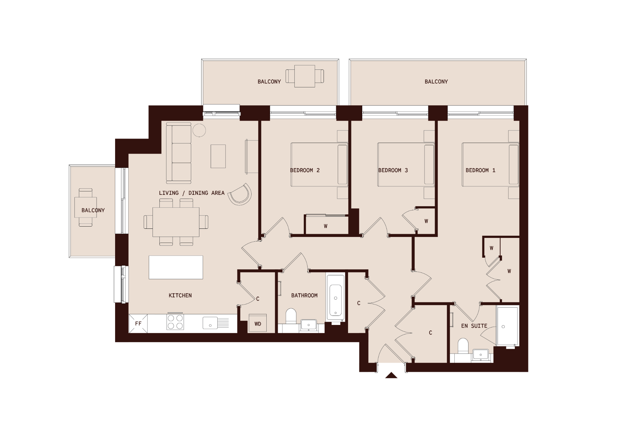 Apartment Floor Plan
