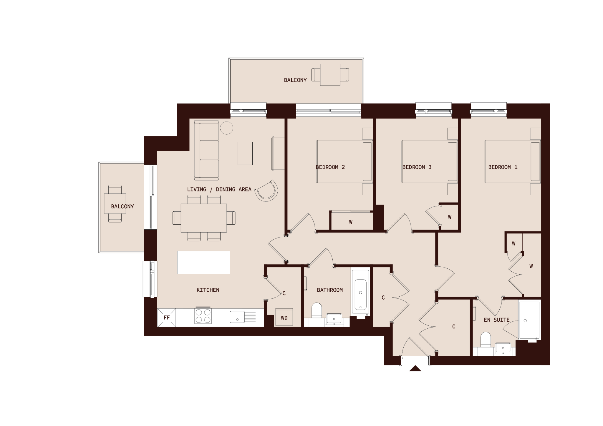 Apartment Floor Plan