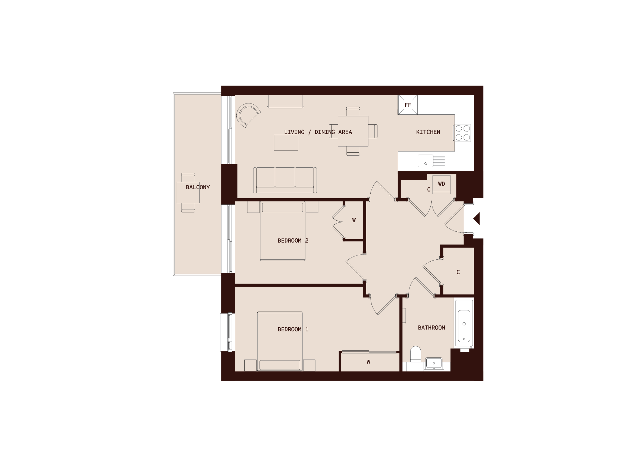 Apartment Floor Plan