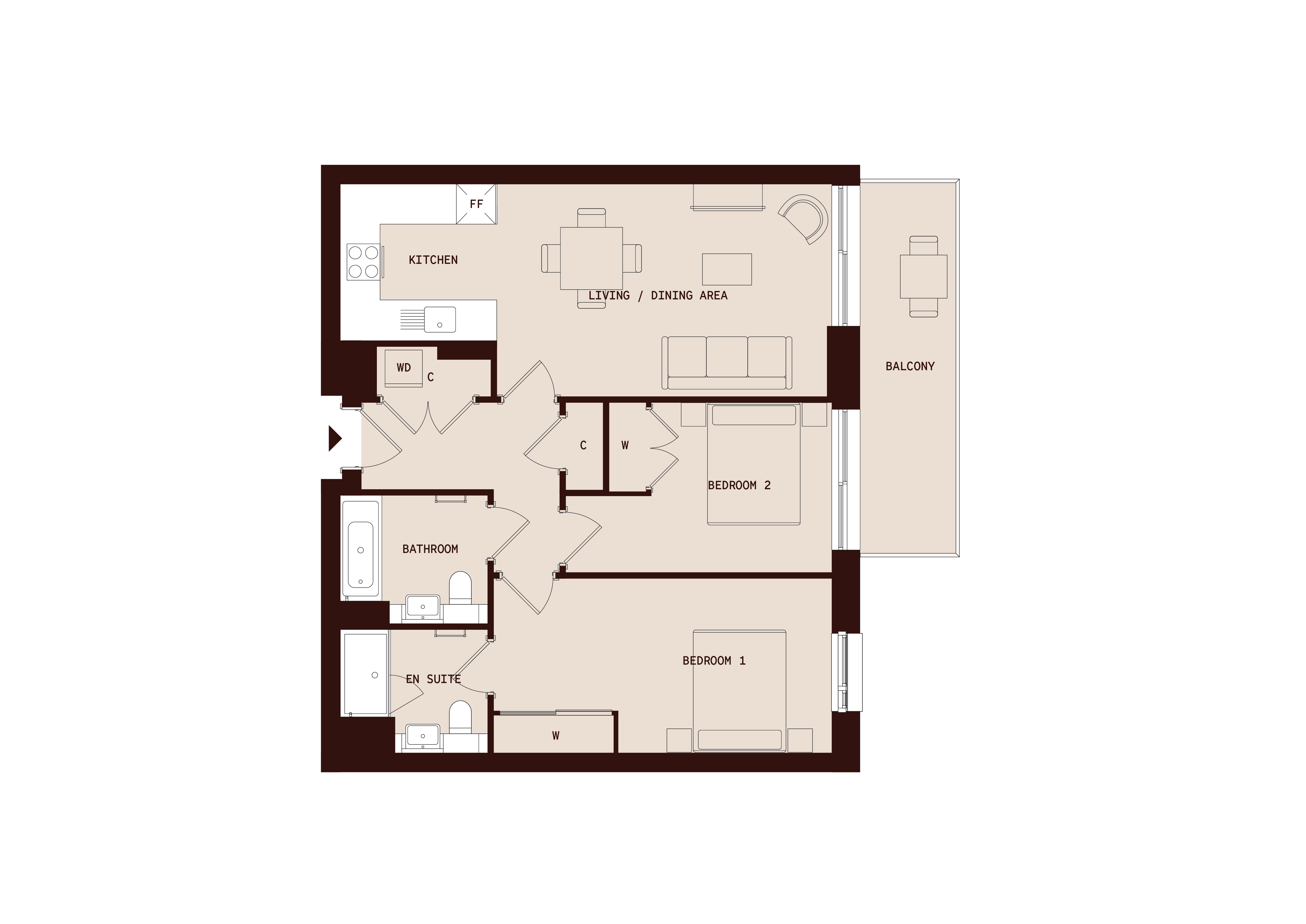 Apartment Floor Plan