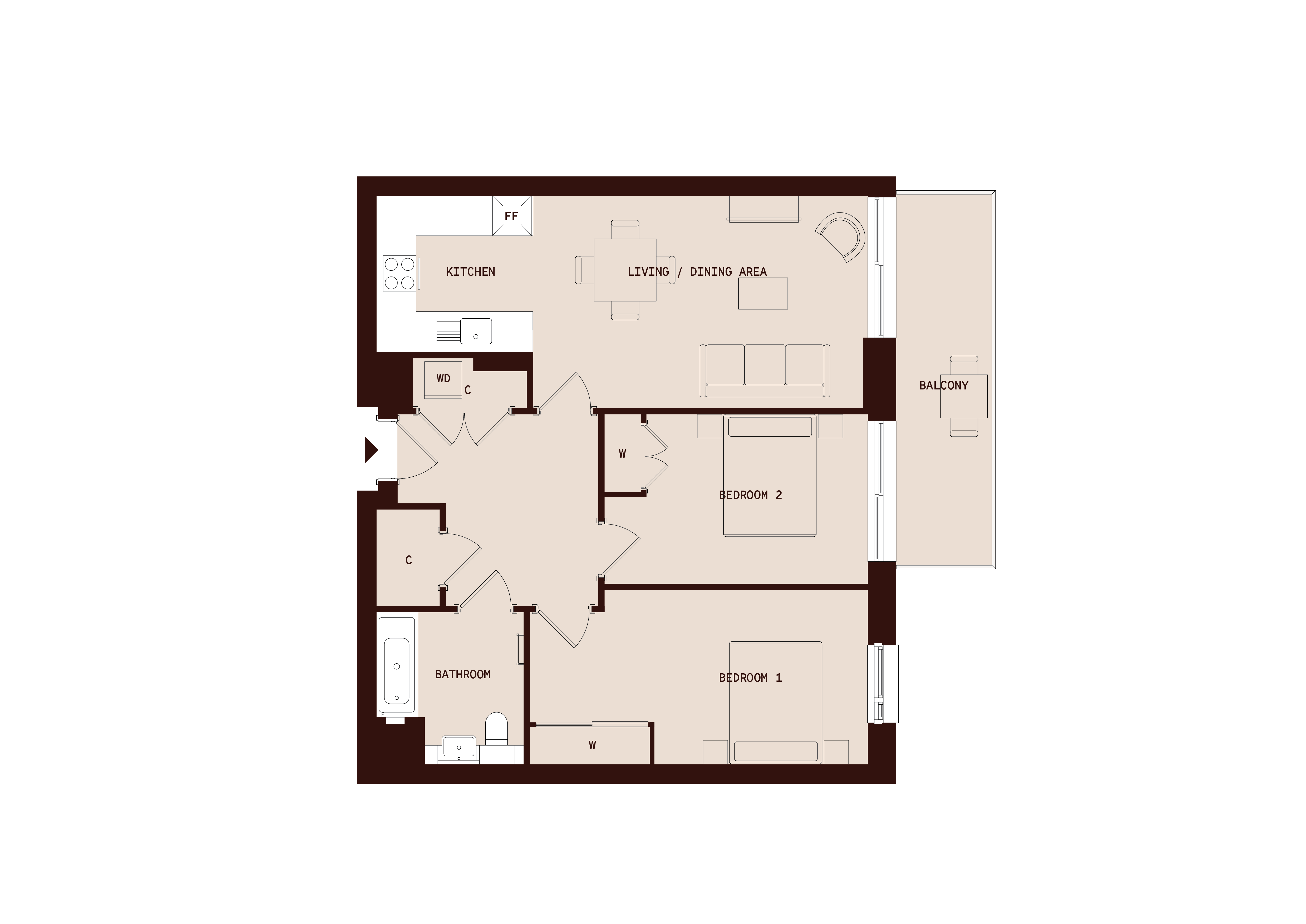 Apartment Floor Plan
