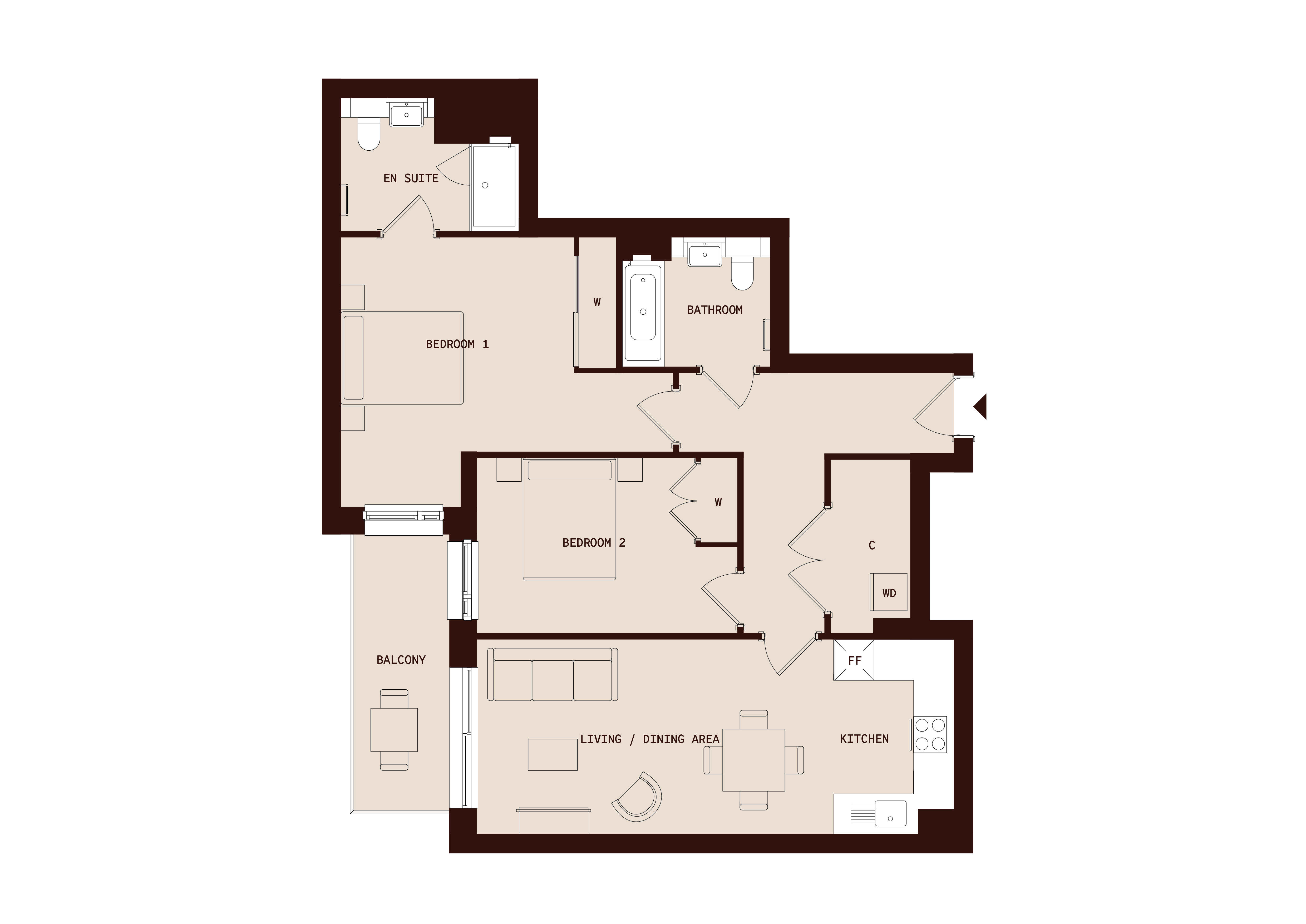 Apartment Floor Plan
