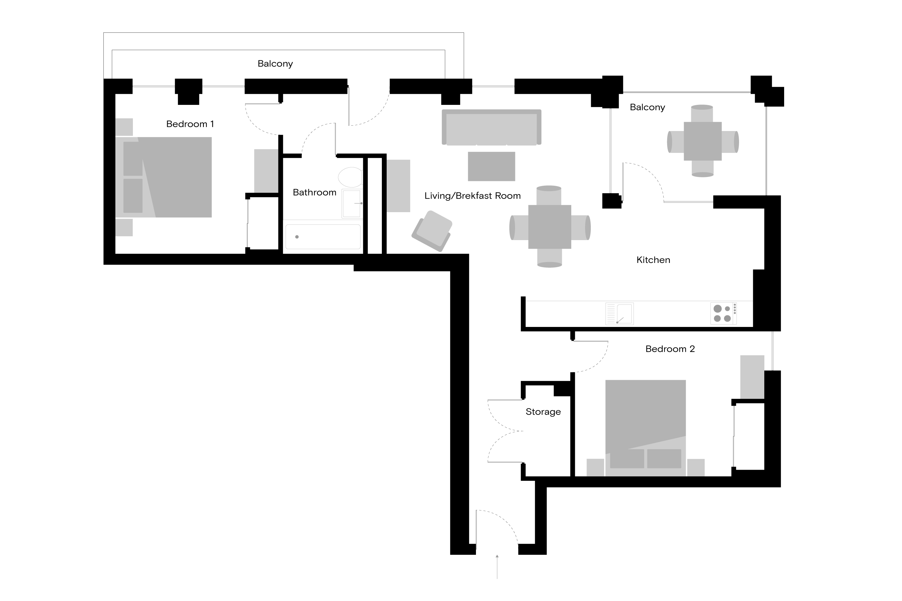 Apartment Floor Plan