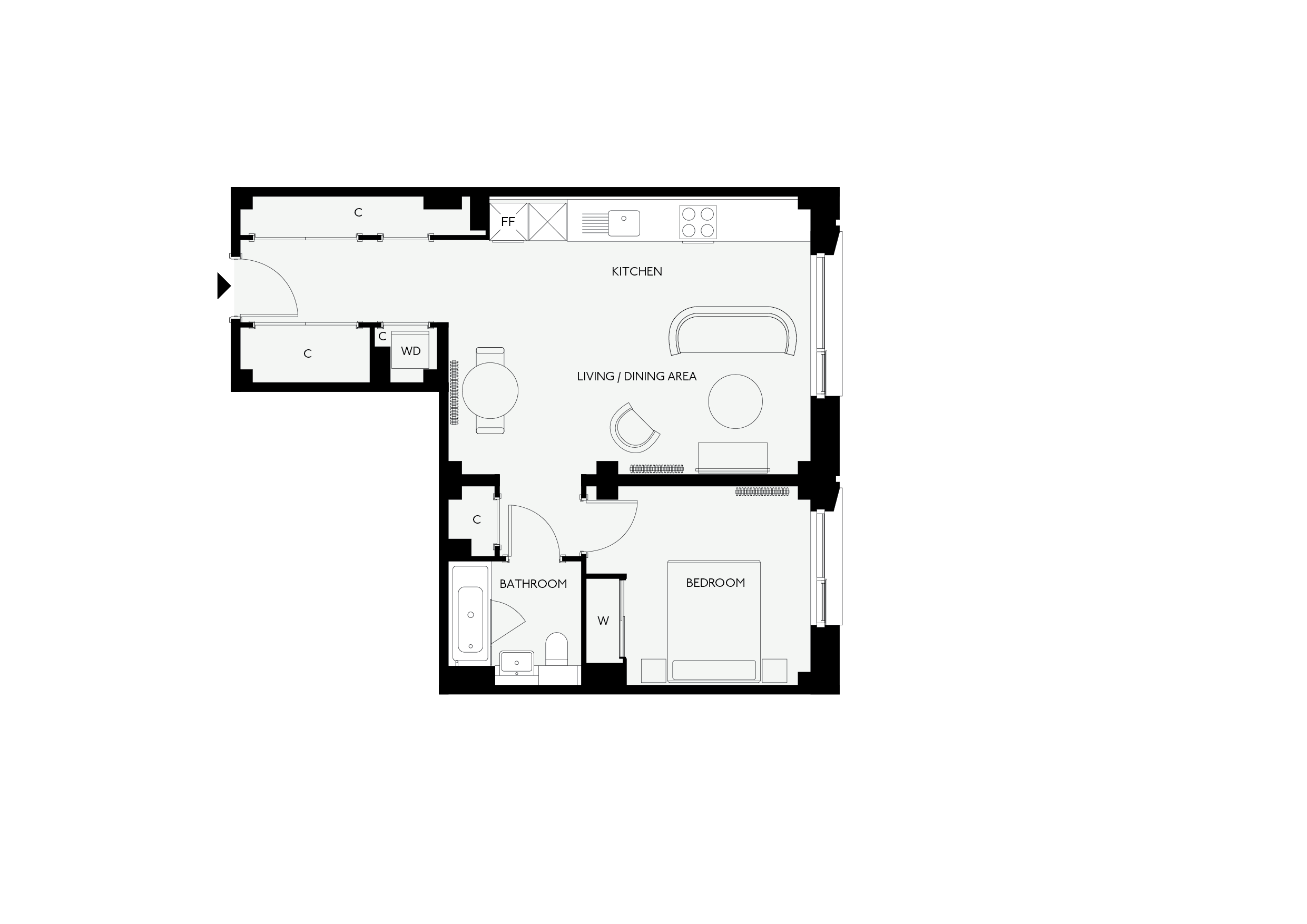 Apartment Floor Plan
