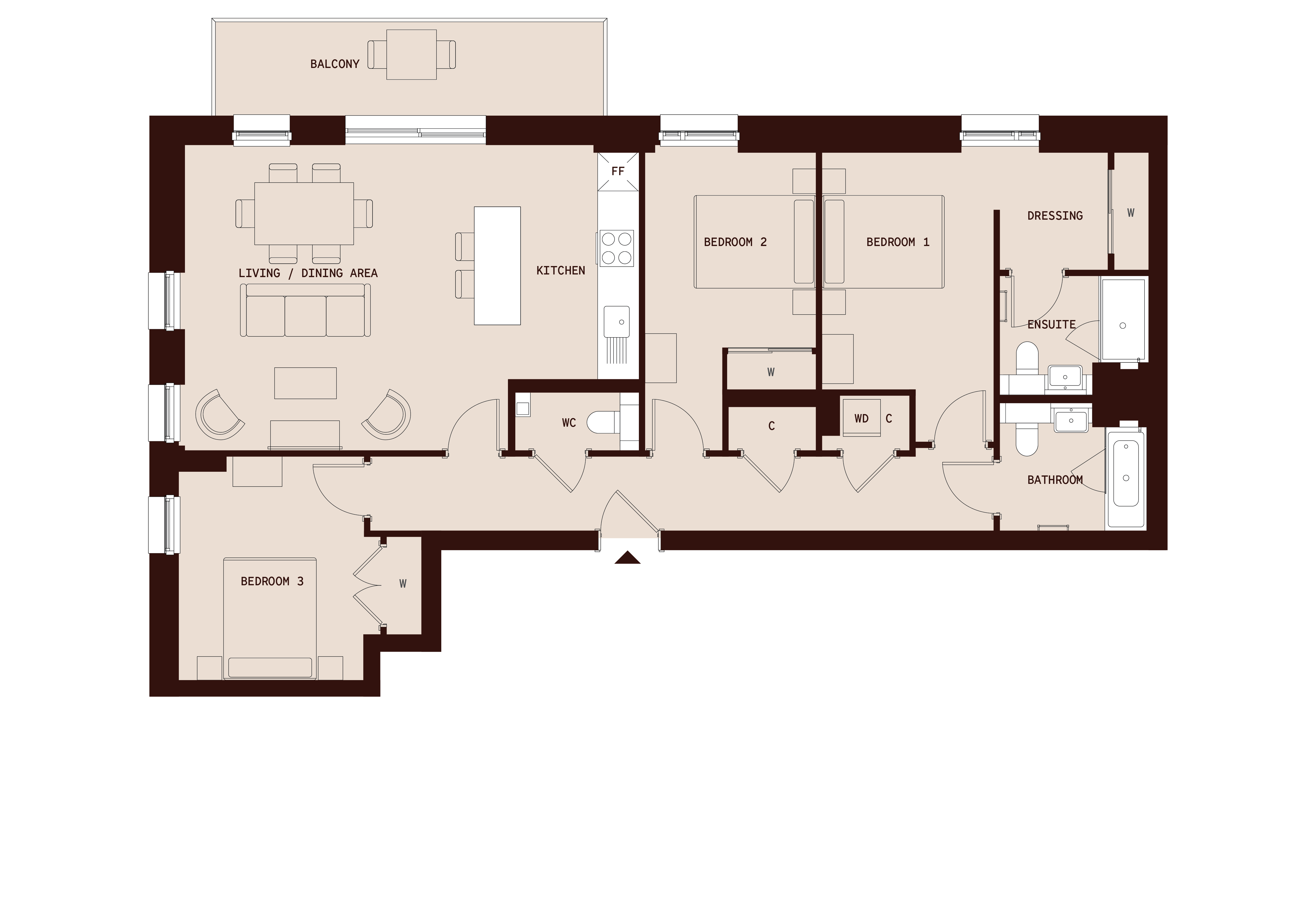 Apartment Floor Plan