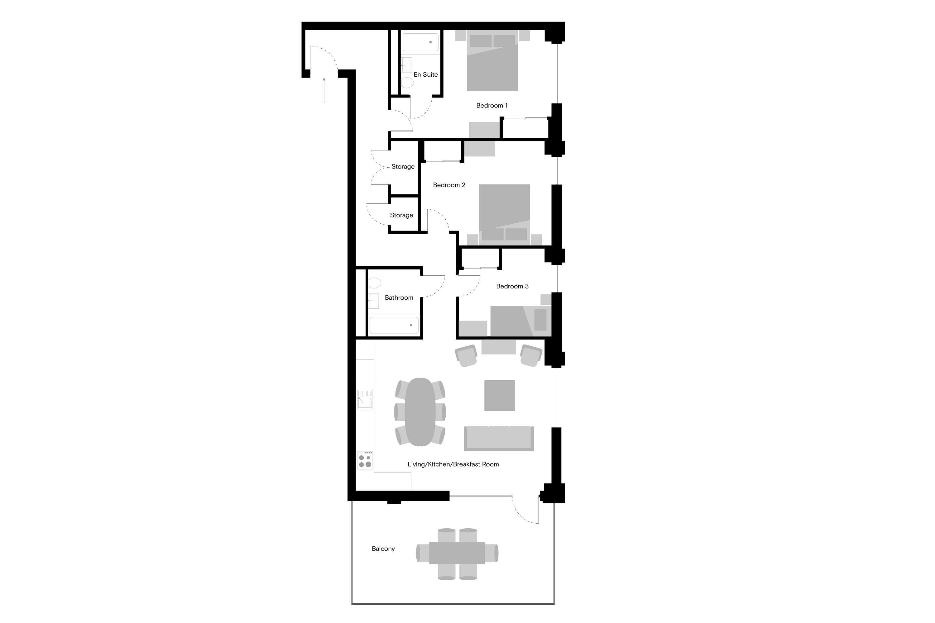 Apartment Floor Plan