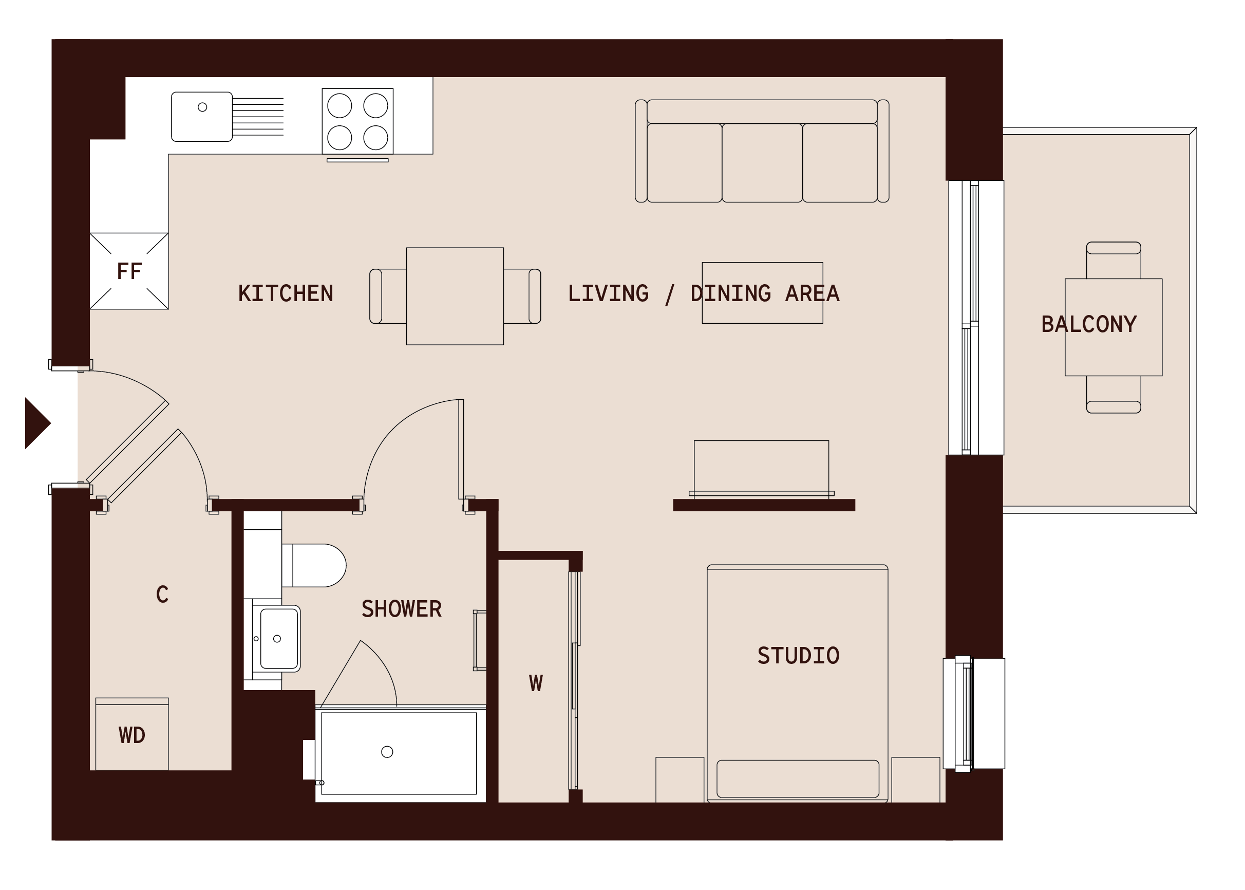 Apartment Floor Plan