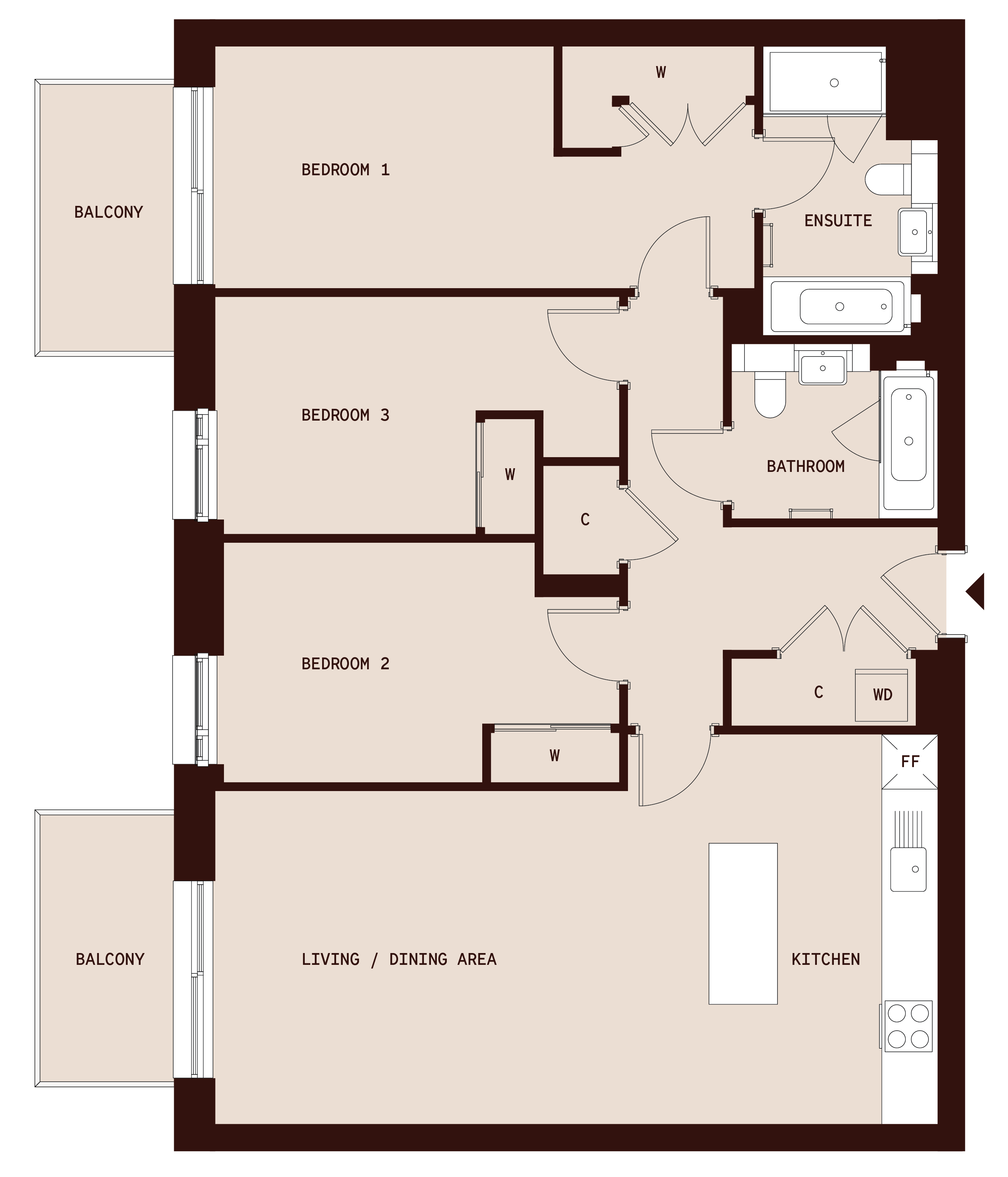 Apartment Floor Plan