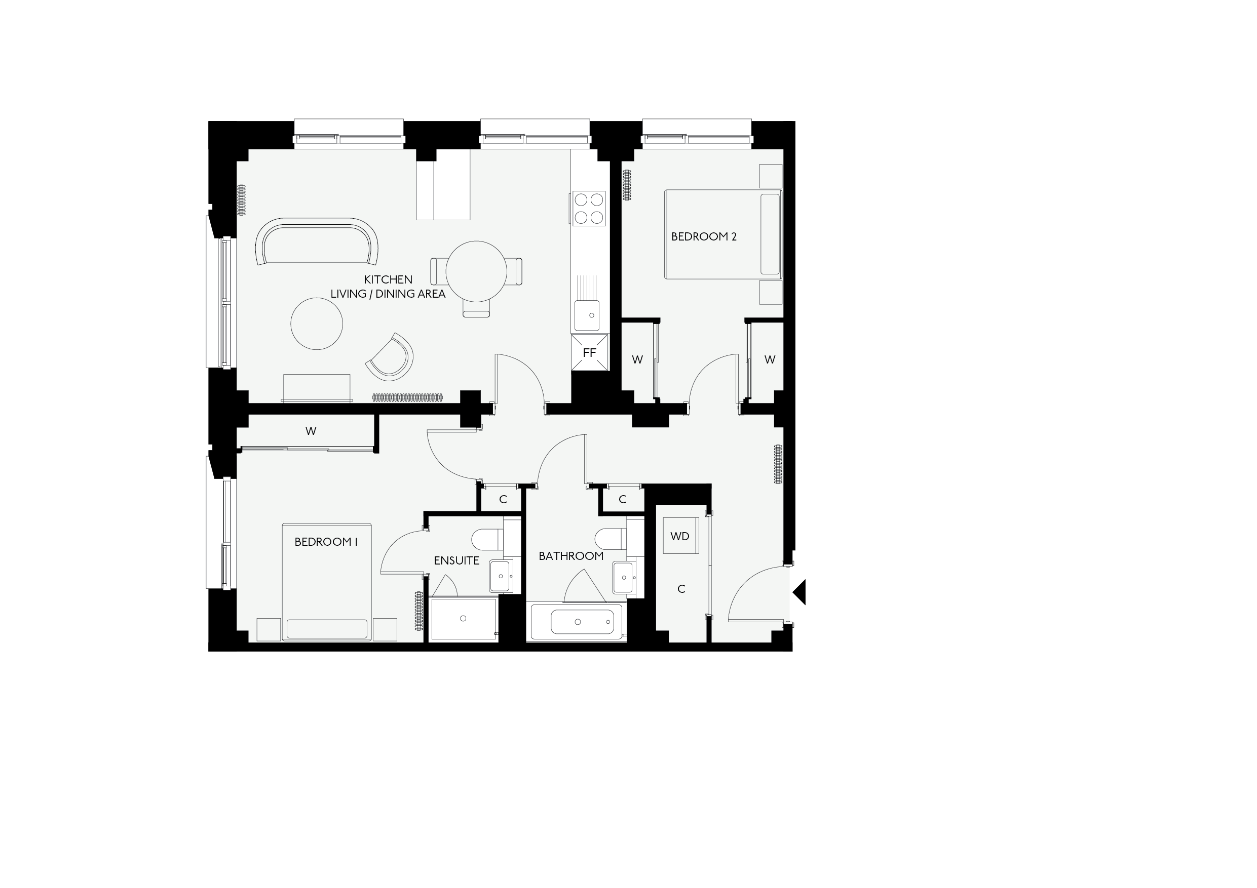 Apartment Floor Plan