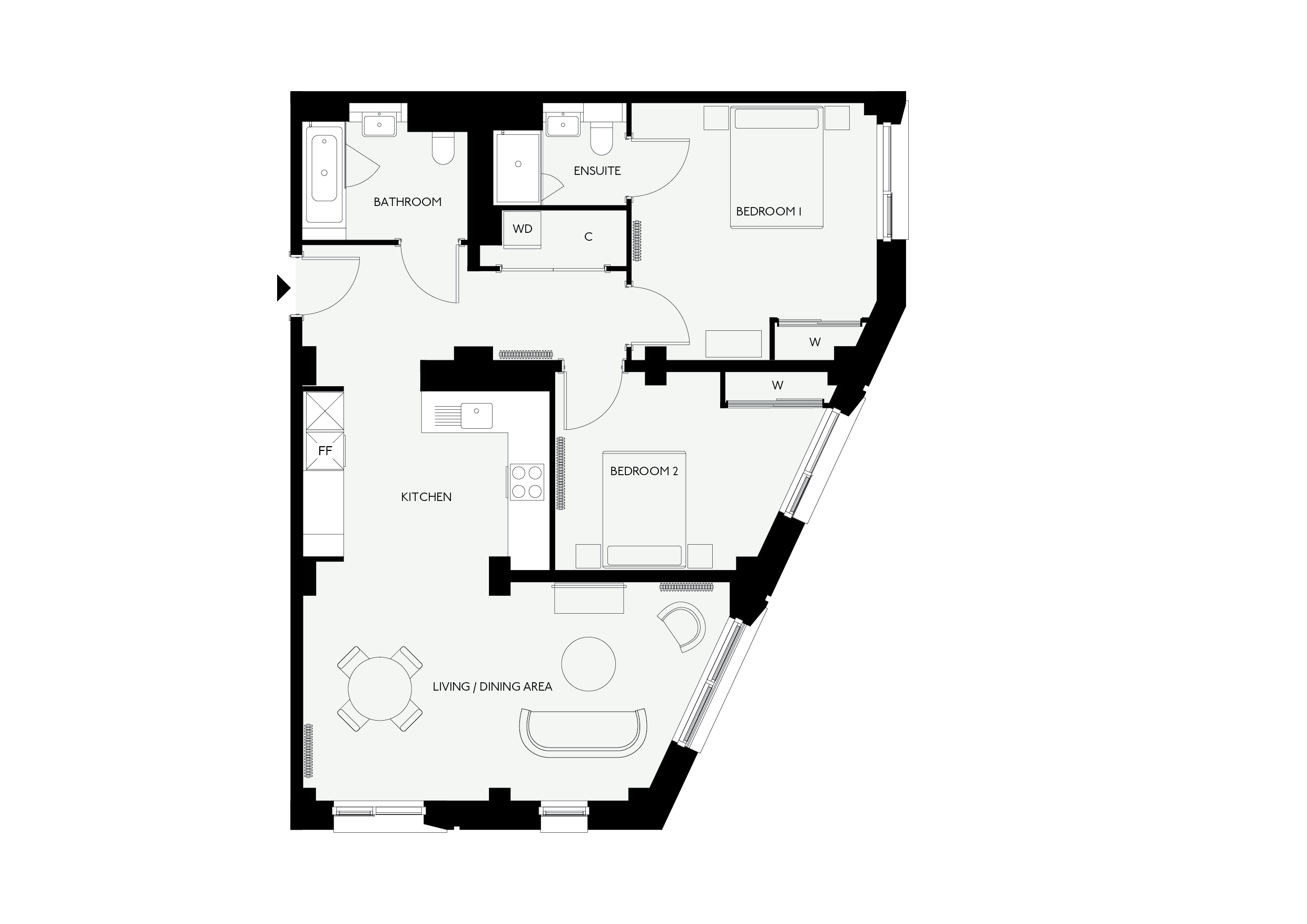 Apartment Floor Plan