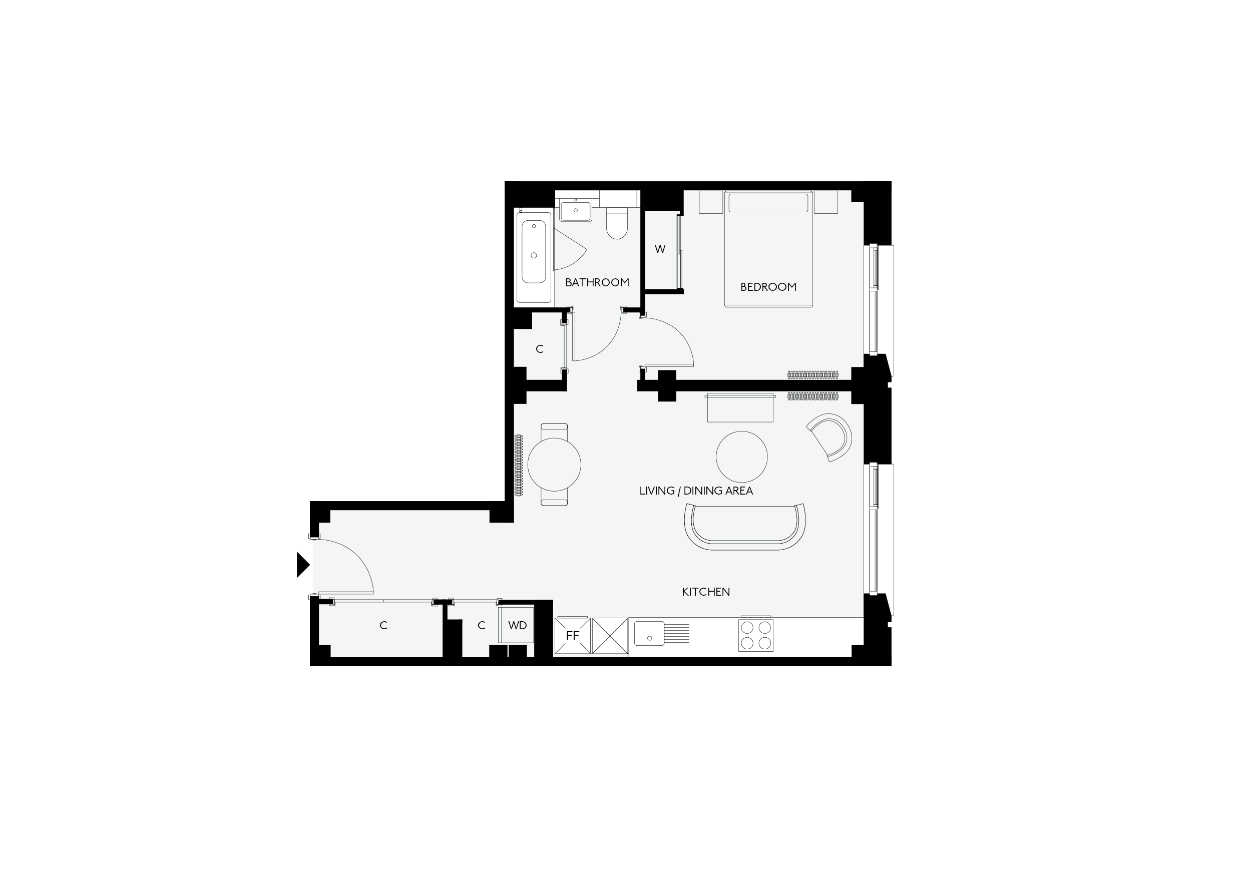 Apartment Floor Plan