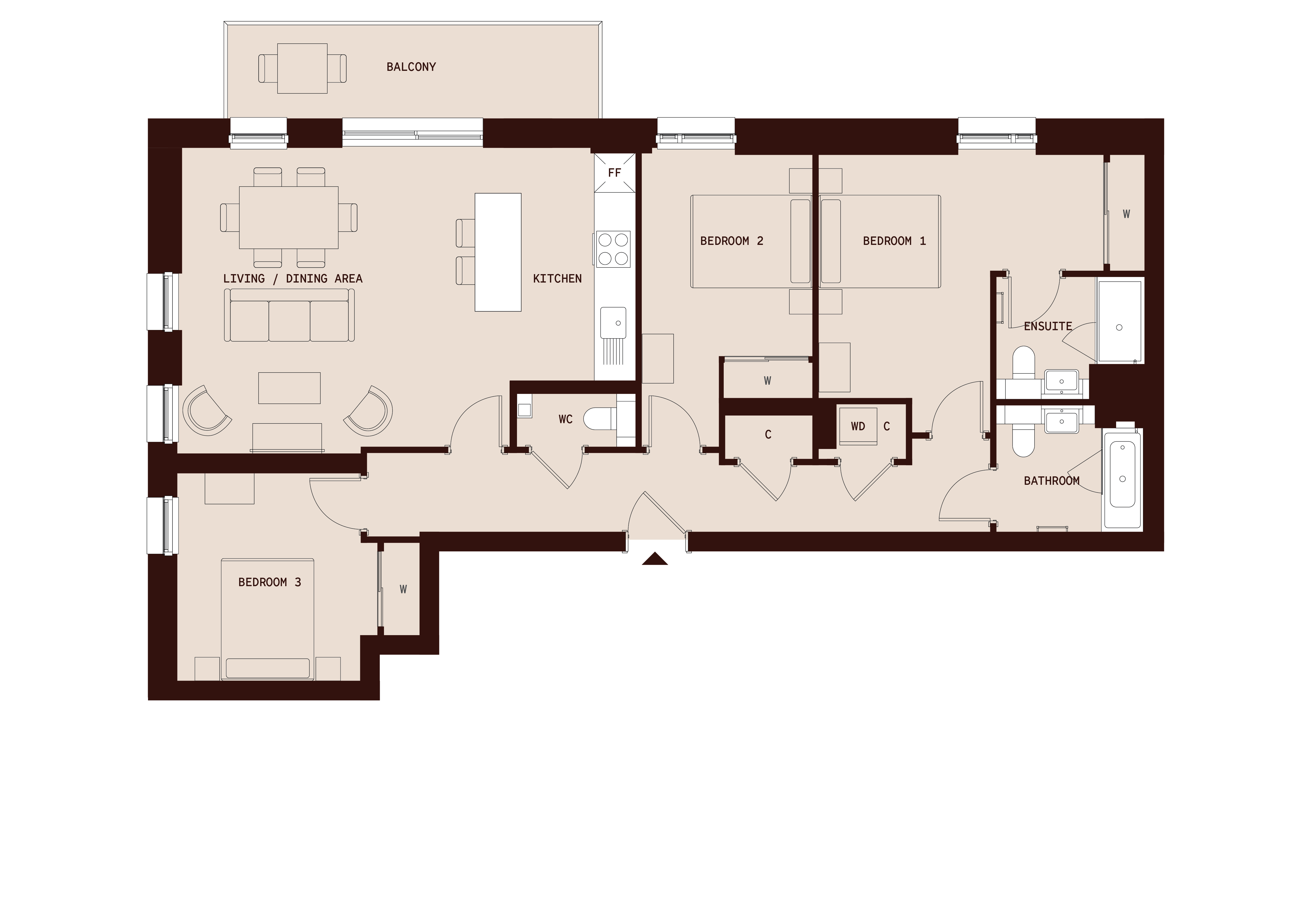 Apartment Floor Plan