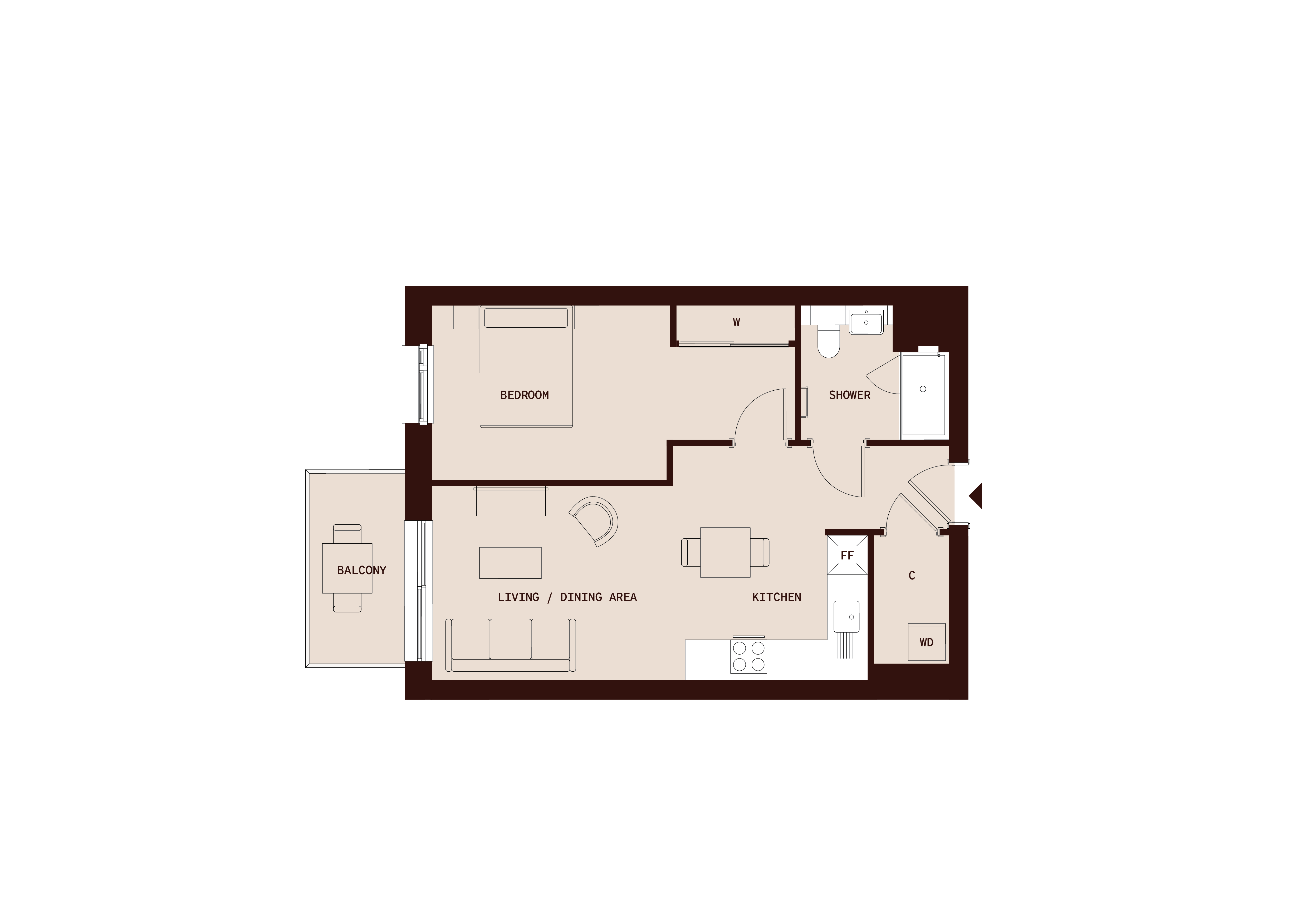 Apartment Floor Plan