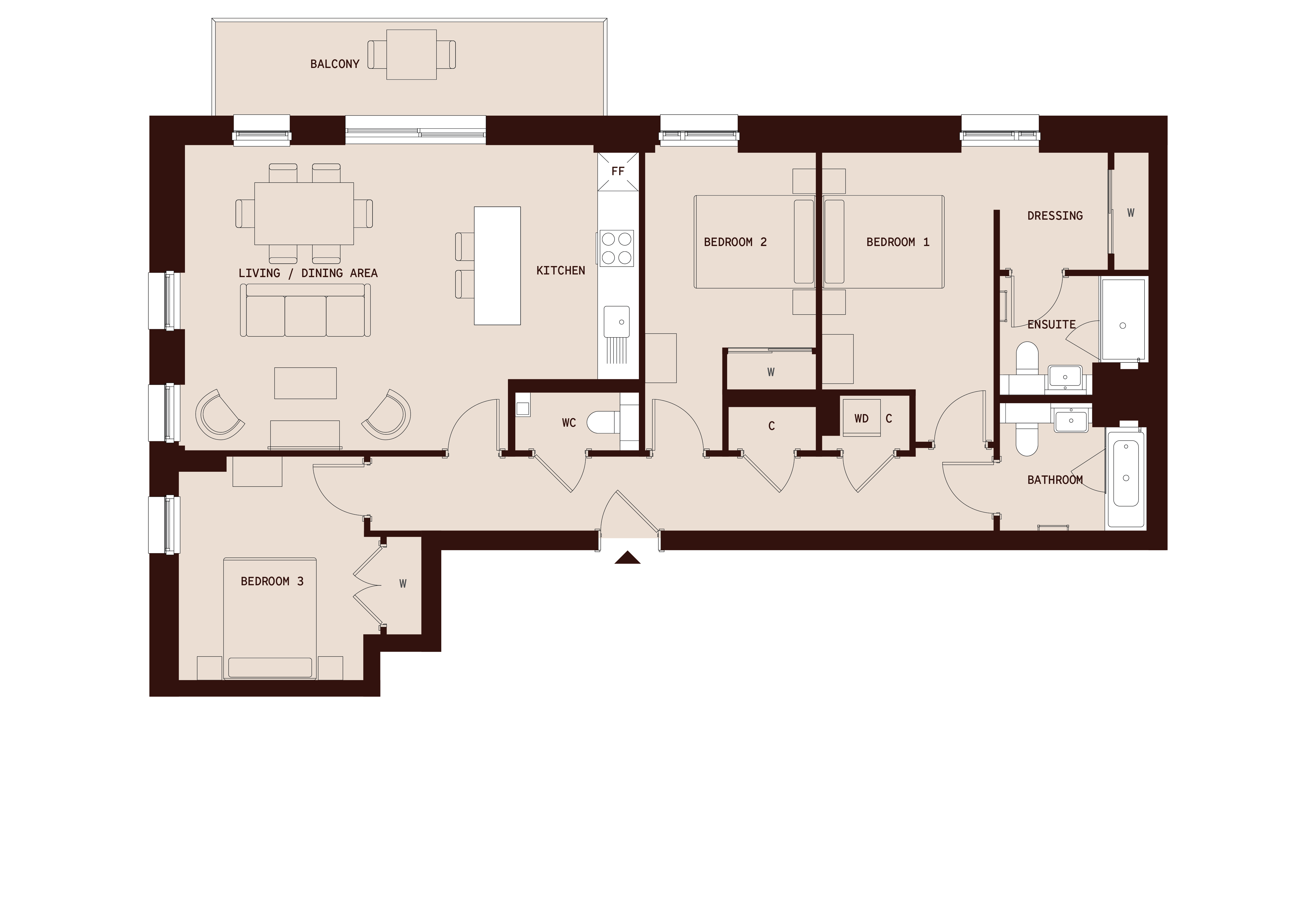 Apartment Floor Plan