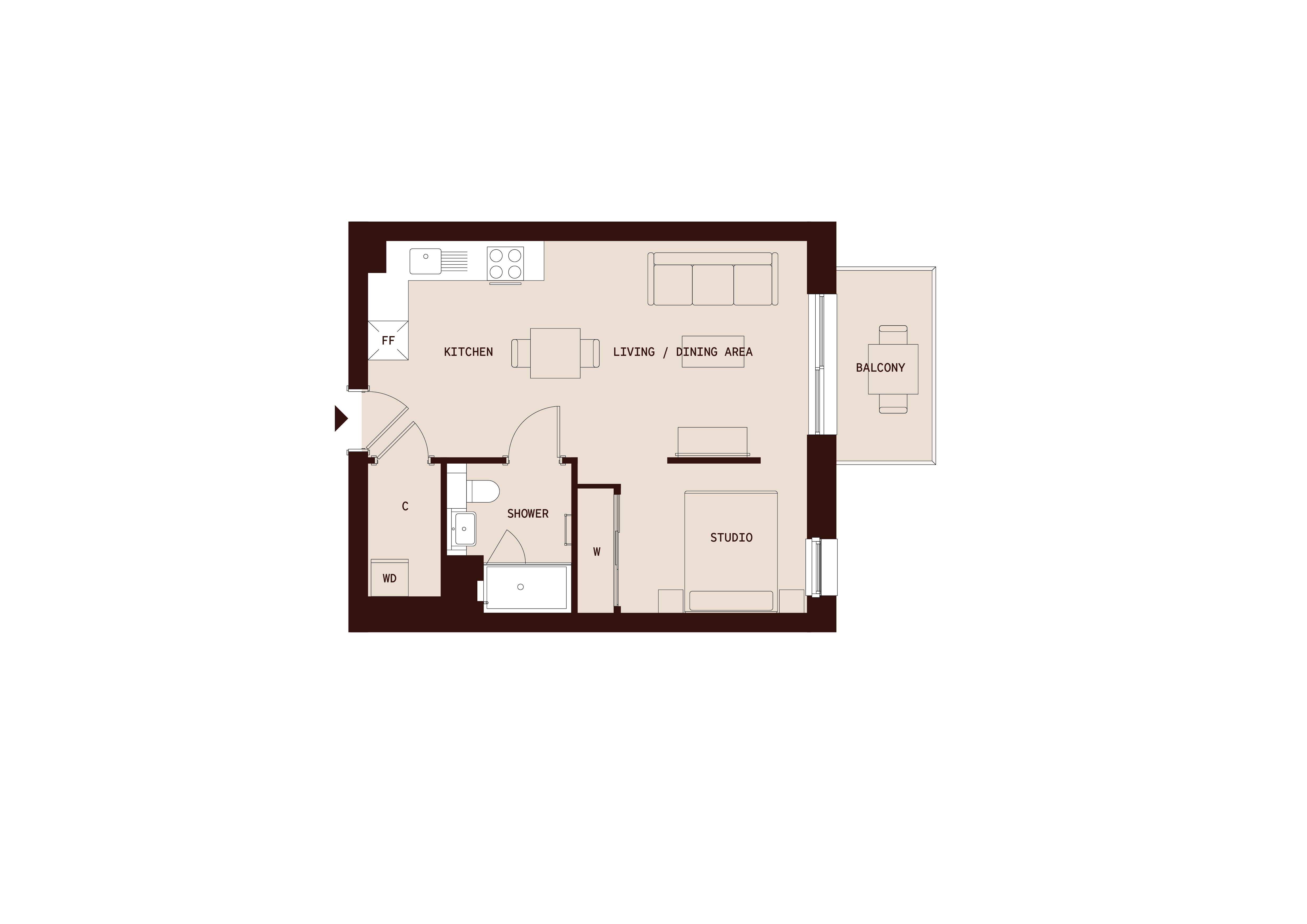 Apartment Floor Plan